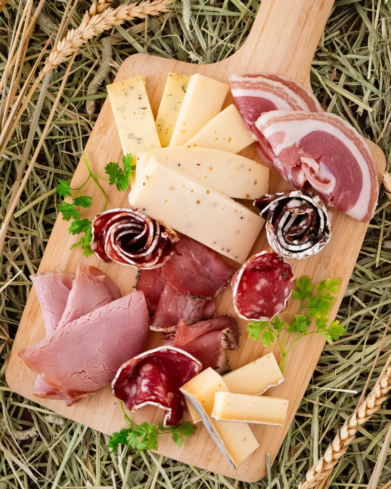 plateau charcuterie et fromage